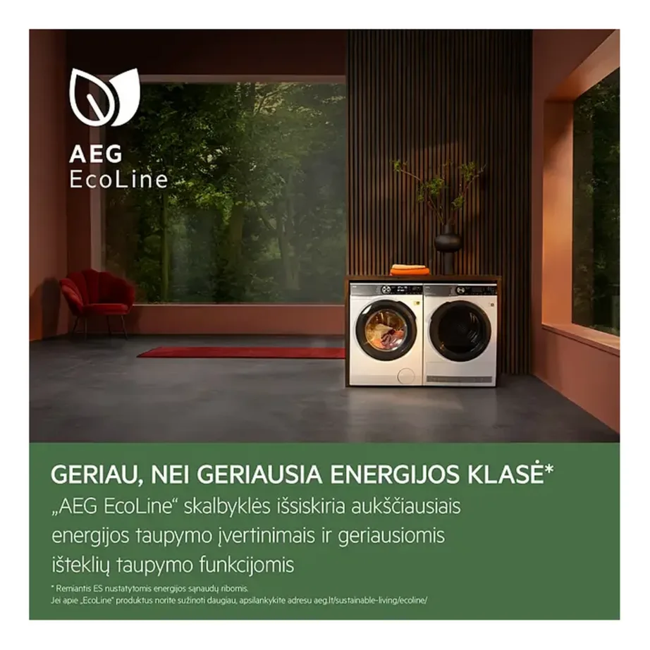 10 kg A-klassi eestlaetav pesumasin aurufunktsiooniga AEG LFR85166SOE, 1600 p/min, Wi-Fi, UniversalDose kapslisahtel, PreciseWash, PowerCare, valge, 60 cm – 16