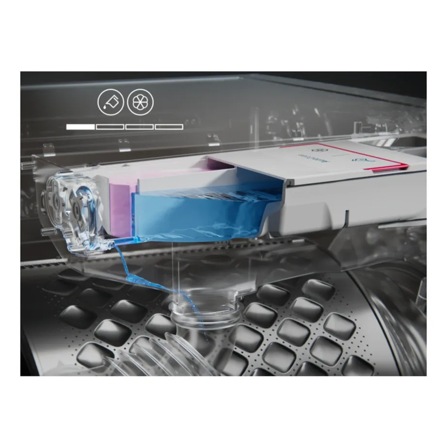 Kuivatiga pesumasin auruprogrammi ja AutoDose’iga AEG LWR73164Q, 10 kg pesu, 6 kg kuivatus, 1600 p/min, energiatõhusus A/D, Wi-Fi, 60 cm, valge – 3