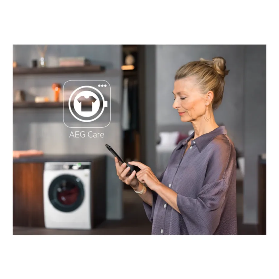 Kuivatiga pesumasin auruprogrammi ja Wi-Fi-ga AEG LWR75965O, vabaltseisev, 9 kg pesu / 6 kg kuivatust, 1600 p/min, energiklass A/D, invertermootor, UniversalDose sahtel, 60x85x66 cm – 4