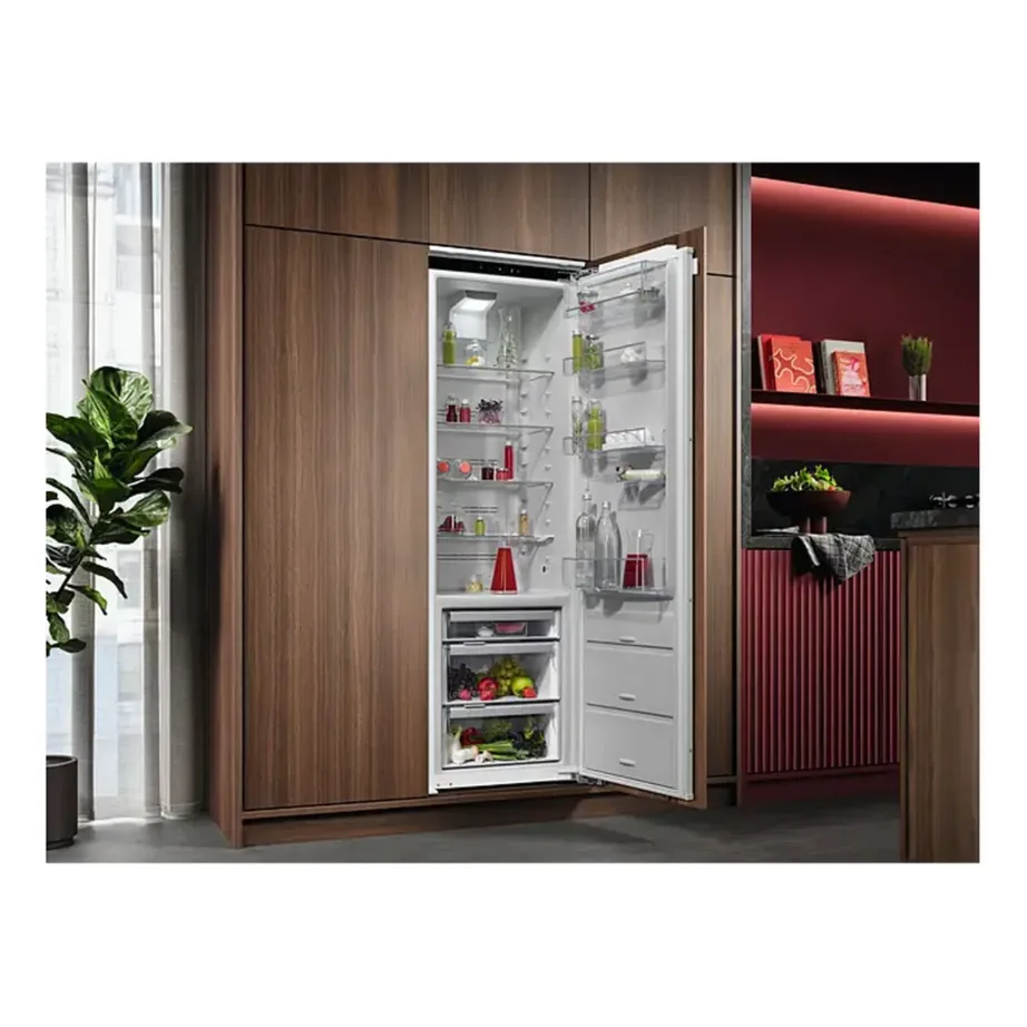 Integreeritav külmik LongFresh 0 °C tsooniga AEG TK9ZS181DC, ilma sügavkülmikuta, 274 L, 55 cm, energiatõhususklass D, 35 dB, inverterkompressor, LED-valgustus, uks-uksele paigaldus – 2