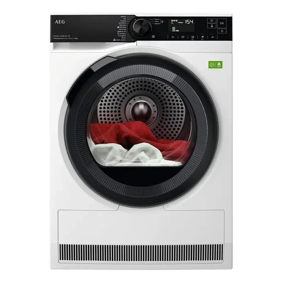 Soojuspumbaga kondenskuivati AEG TR9396CE, 9 kg, A+++ energiaklass (uus B), 61 dB, 3DScan, AbsoluteCare, MixDry, Hygiene programm, Wi-Fi, valge – 7