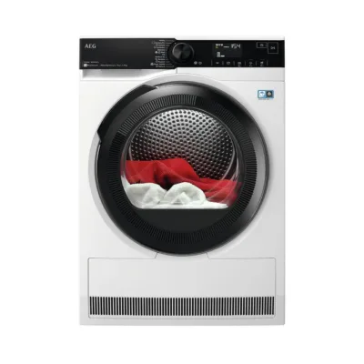 9 kg soojuspumbaga kondenskuivati AEG TR939M4ZE, A+++, 3DScan, AbsoluteCare, ProSteam auruprogramm, 63 dB, pöördkäiguga
