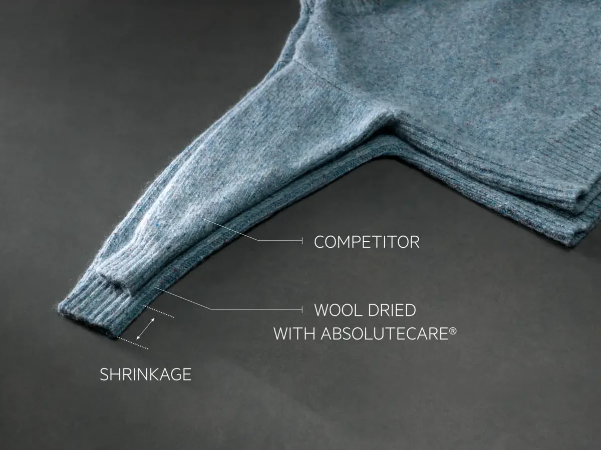 AEG AbsoluteCare süsteem kaitseb õrnu kangaid ja välisriideid