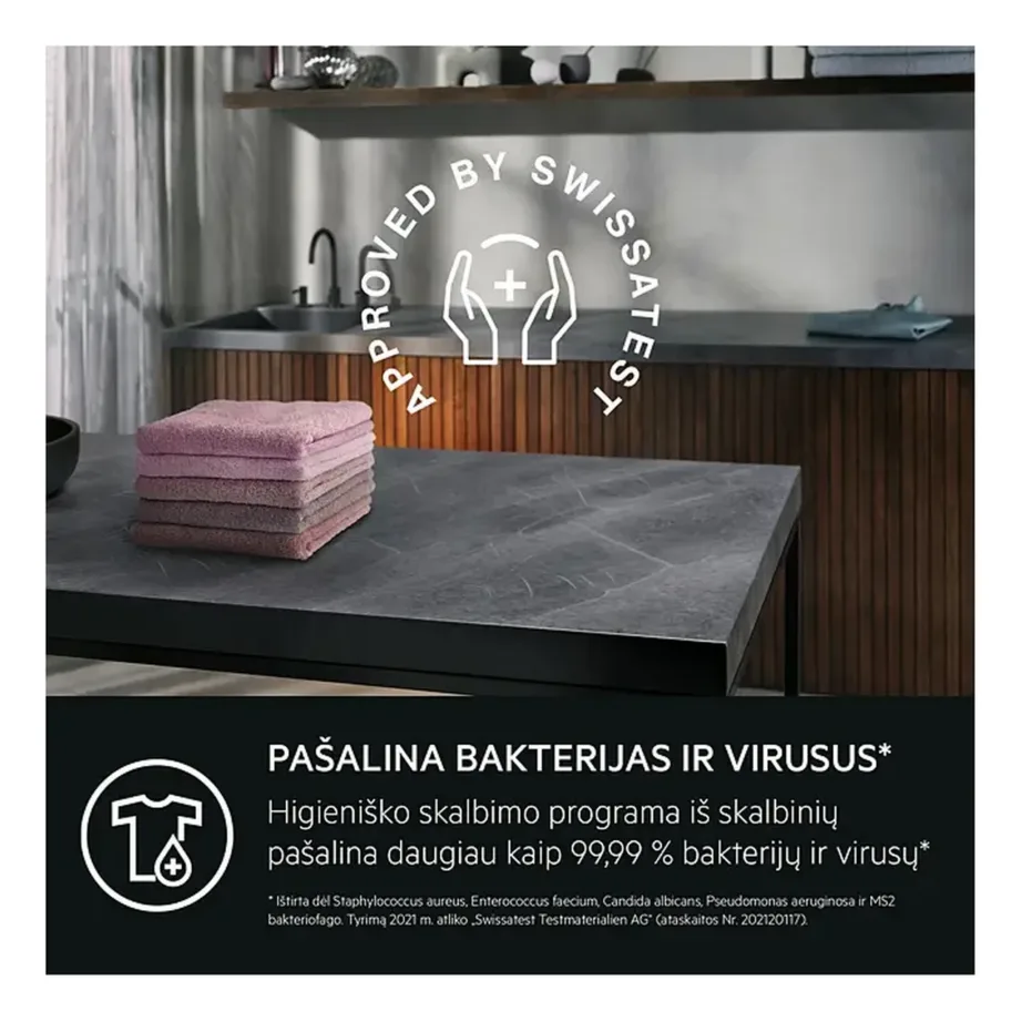 Soojuspumbaga kondentskuivati 8 kg Wi-Fi-ga AEG TR9586CE, A+++, 60 cm, 63 dB, valge – 9