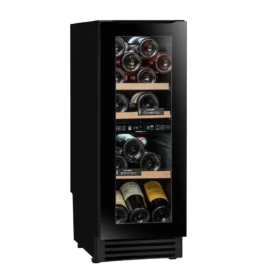 Kahetsooniline integreeritav veinikülmik Avintage AVU27D82, 25 pudelit, 30 cm, 60 L, must, esiventilatsioon, LCD