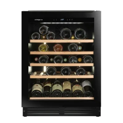 Integreeritav veinikülmik 44 pudelile 60 cm Avintage AVU50S82, 1 tsoon, must, esiventilatsioon, 38 dB, staatiline