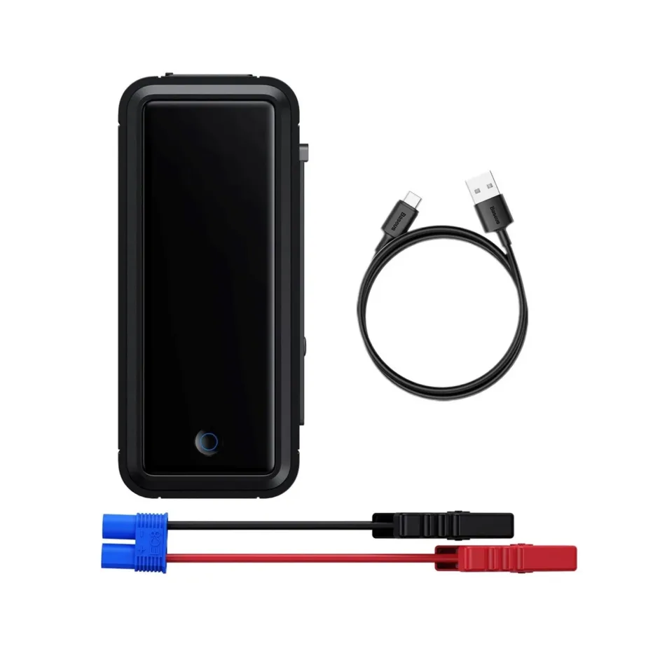 Baseus Super Energy Mega Series BS-CH007 26800mAh 3000A 12V must käivitusabi ekraani ja USB-C-ga – 8