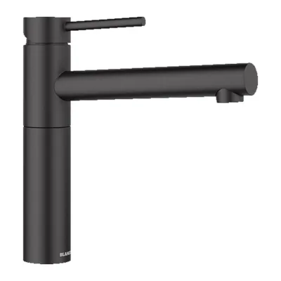 Köögisegisti kõrge 360° pööratava tilaga BLANCO ALTA II Black matt, ühe kangiga, kõrgus 226 mm, tila ulatus 190 mm,
