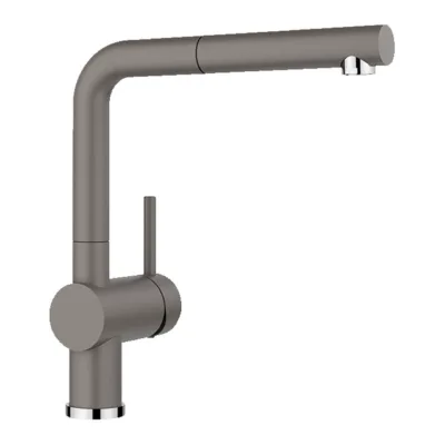 Väljatõmmatava voolikuga köögisegisti BLANCO LINUS-S Volcano Grey HD, SILGRANIT™, Volcano grey