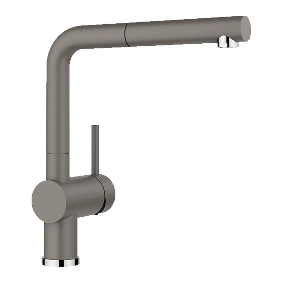 Väljatõmmatava voolikuga köögisegisti BLANCO LINUS-S Volcano Grey HD, SILGRANIT™, Volcano grey