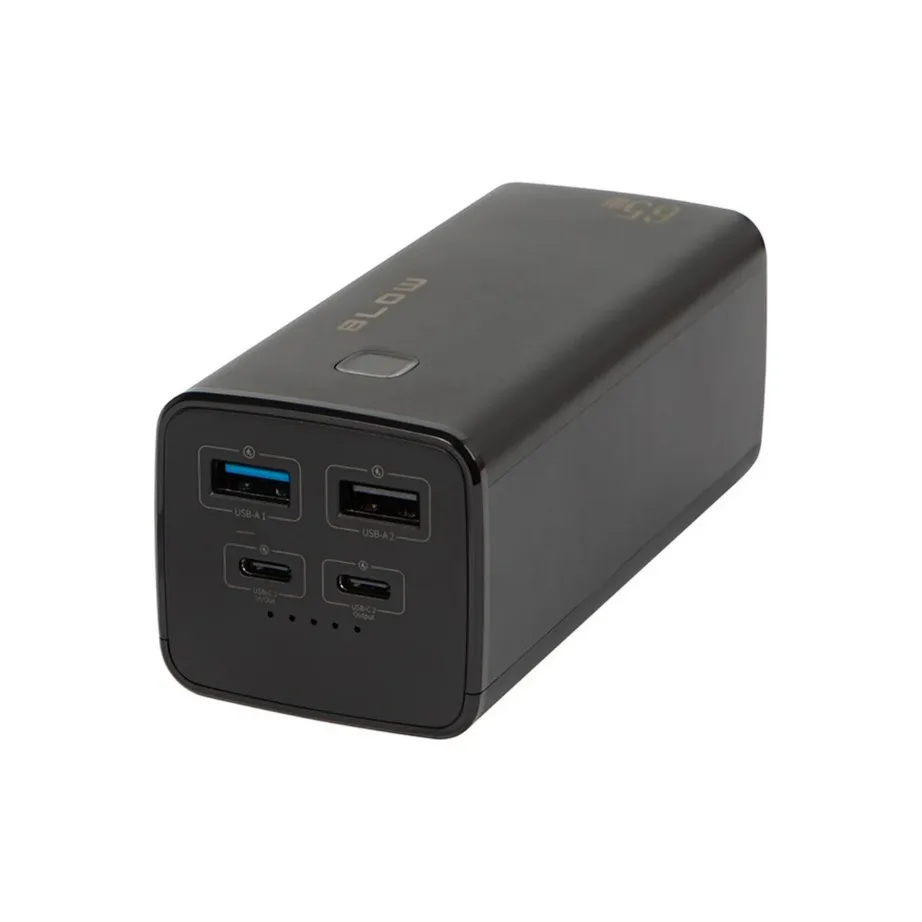 BLOW PB20G 81-153 must 20000mAh 65W akupank, 2×USB-A ja USB-C, kuni 3 seadmele – 3