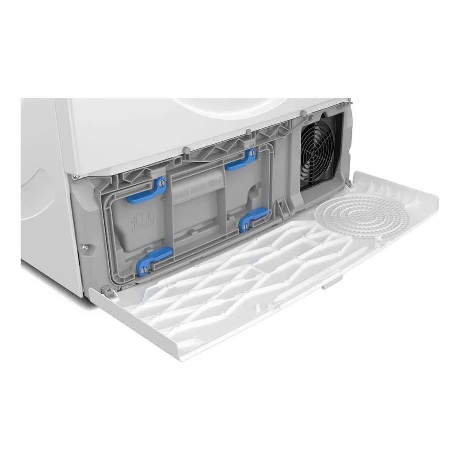 Soojuspumbaga kondentskuivati 8 kg A++ BOSCH WQG2320LSN, valge, vaba paigaldus, müratase 62 dB, inverter-mootor, trumli valgustus, lapselukk, laius 60 cm – 4