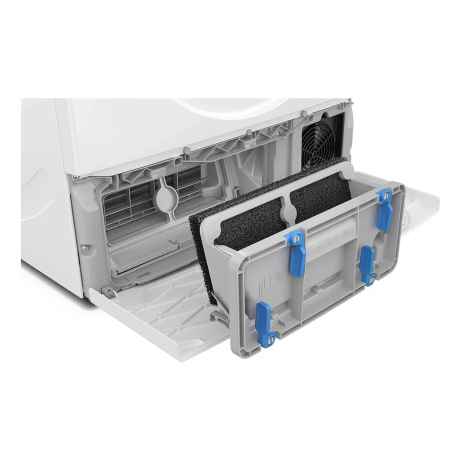 Soojuspumbaga kondentskuivati 8 kg A++ BOSCH WQG2320LSN, valge, vaba paigaldus, müratase 62 dB, inverter-mootor, trumli valgustus, lapselukk, laius 60 cm – 5