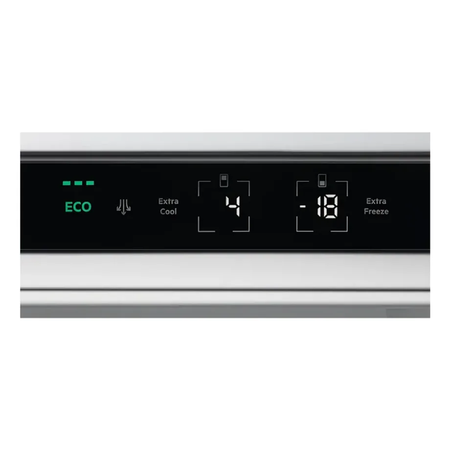 Integreeritav NoFrost külmik-sügavkülmik GreenZone sahtliga ELECTROLUX E7TNGE75S, 70 cm, 284/87 L, E energiaklass, inverterkompressor, liughinged, 35 dB, valge – 12