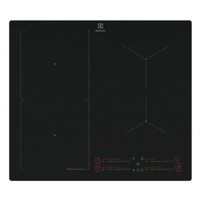 Induktsioonpliidiplaat keeduvee anduriga Electrolux EIS62453IZ, 60 cm, 4 tsooni, matt must SaphirMatt klaas,