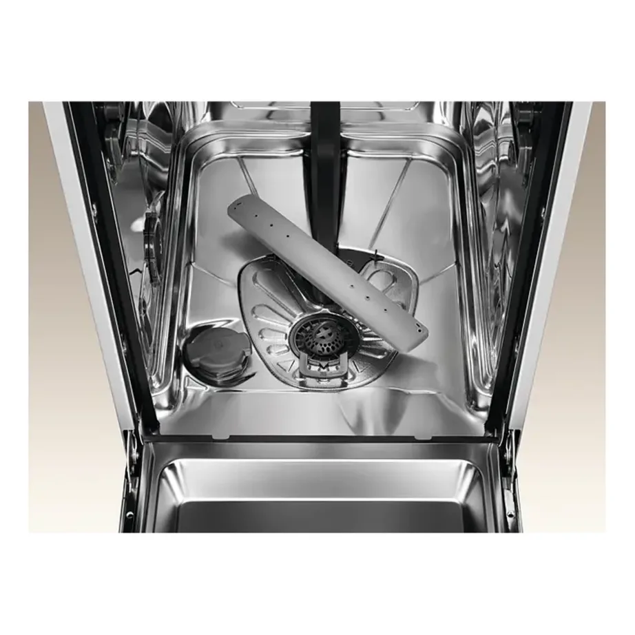 Nõudepesumasin AirDry ja ExtraHygiene ELECTROLUX ESA42110SW, vabaseseisev, 45 cm, 9 nõudekomplekti, 8 programmi, F-klass, 47 dB, 9.9 l, roostevaba terasvann, valge – 11