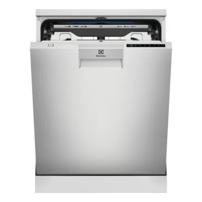 Vabaltseisev 60 cm nõudepesumasin klaasiprogrammiga ELECTROLUX ESM89300SX, 15 komplekti, roostevaba, 45 dB,