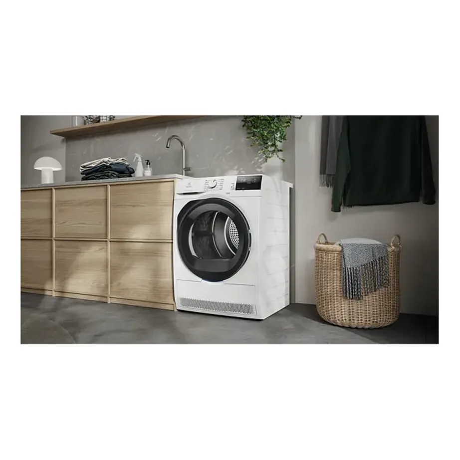 Soojuspumbaga kondenskuivati 8 kg Electrolux EW6D285AE, A+++ energiaklass, vabaltseisev, valge, inverter-mootor, 67 dB, 12 programmi, 85x60x66.2 cm – 5