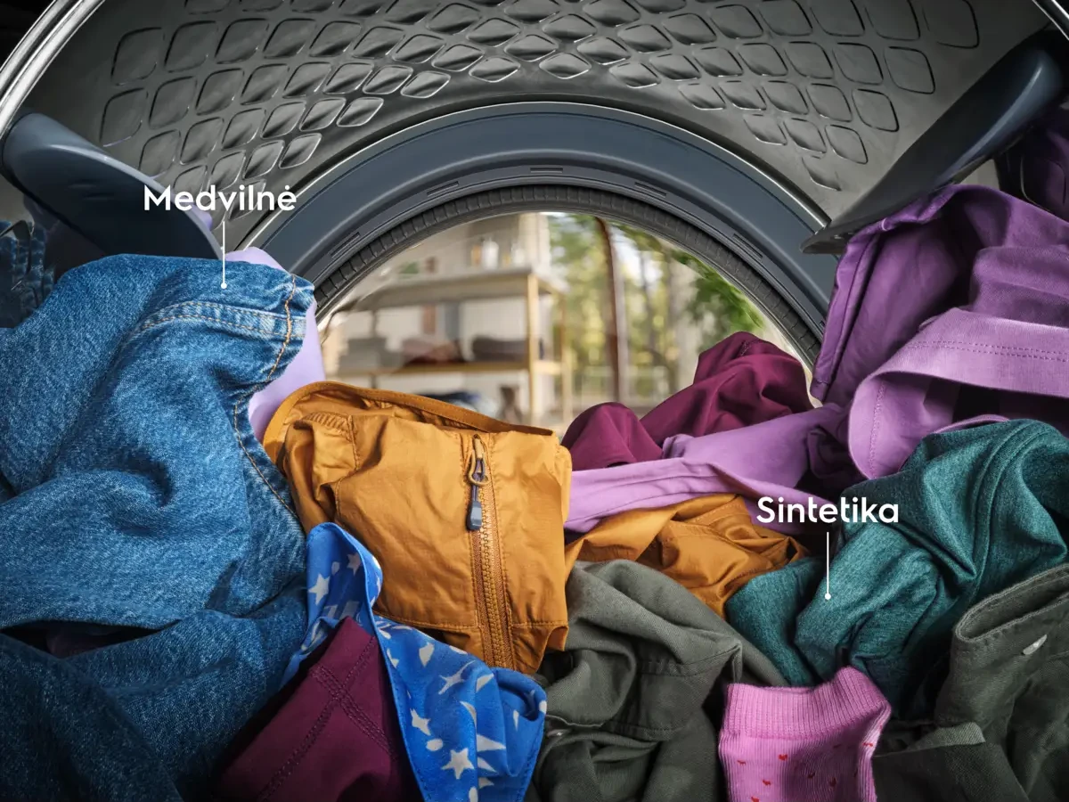 Electrolux MixCare programm ühtlaseks segapesu kuivatamiseks