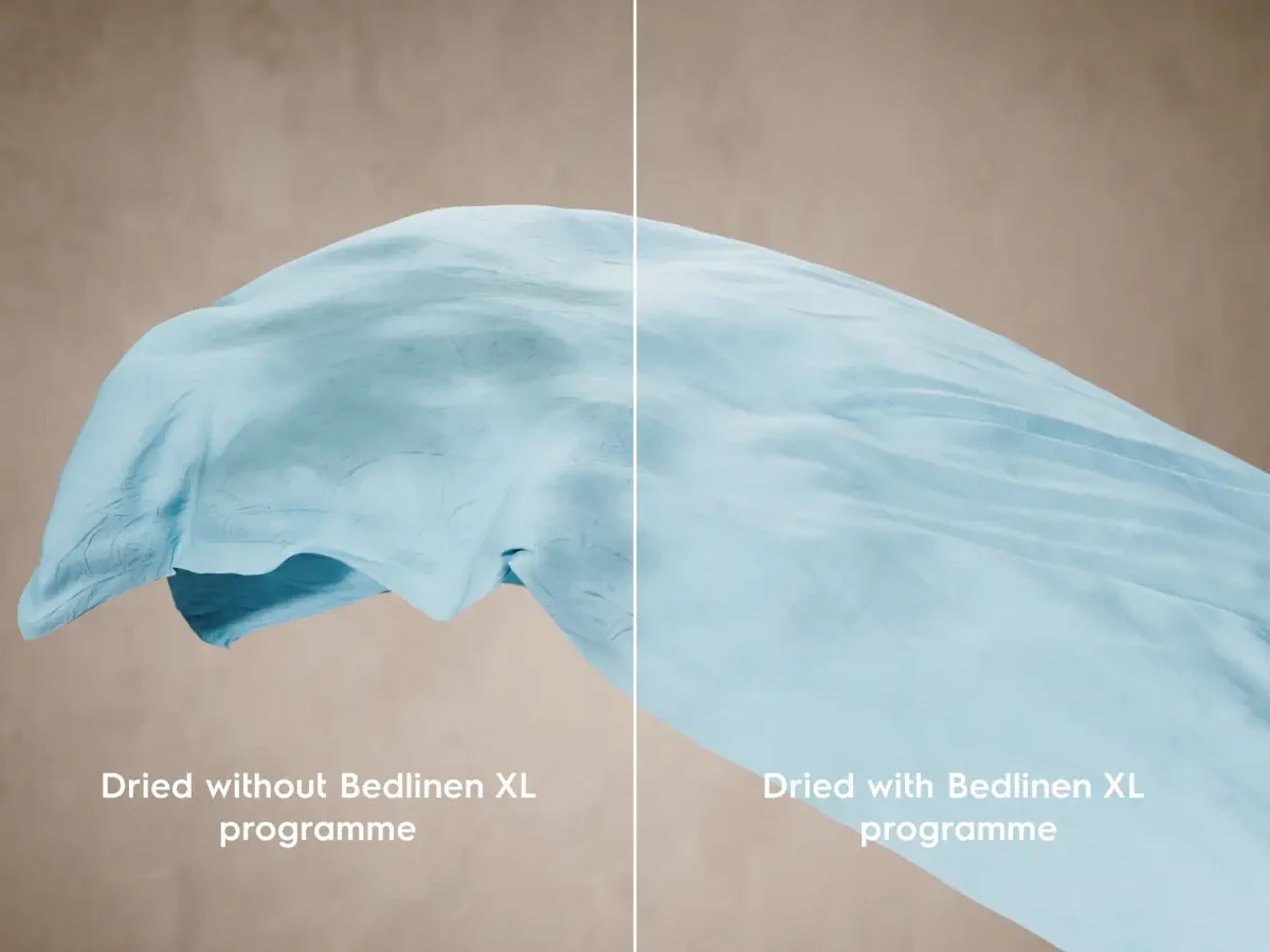 Electrolux Bedlinen XL programm ühtlaseks voodipesu kuivatamiseks