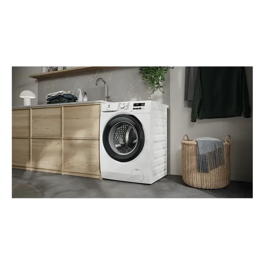 9 kg A-klassi esilaadimisega pesumasin Electrolux EW6F1492E, 1400 p/min, SensiCare koormustuvastus, aurufunktsioon, Time Manager, Rapid 20 min, inverter-mootor, valge, 60 cm - 3