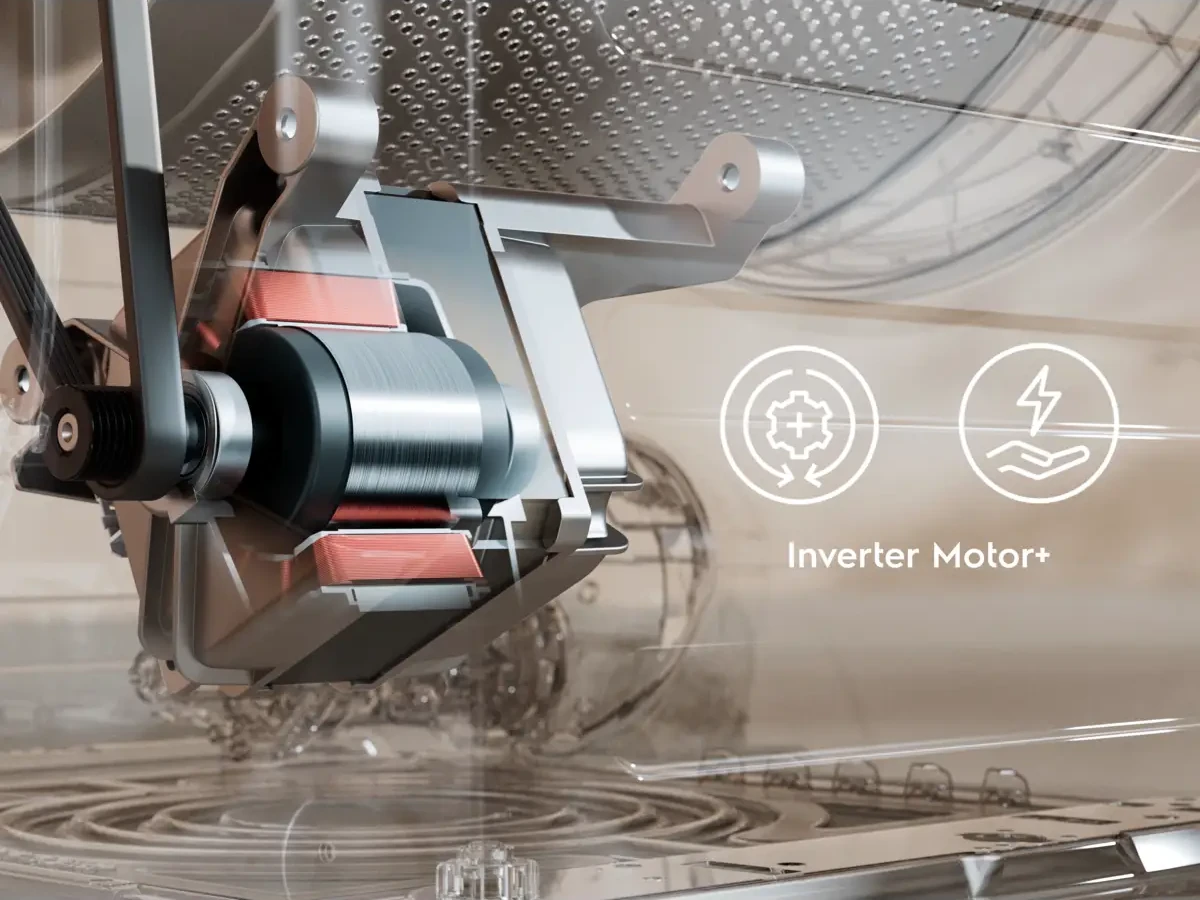Electrolux EW6F1492E Inverter Motor+ püsivmagnetmootor