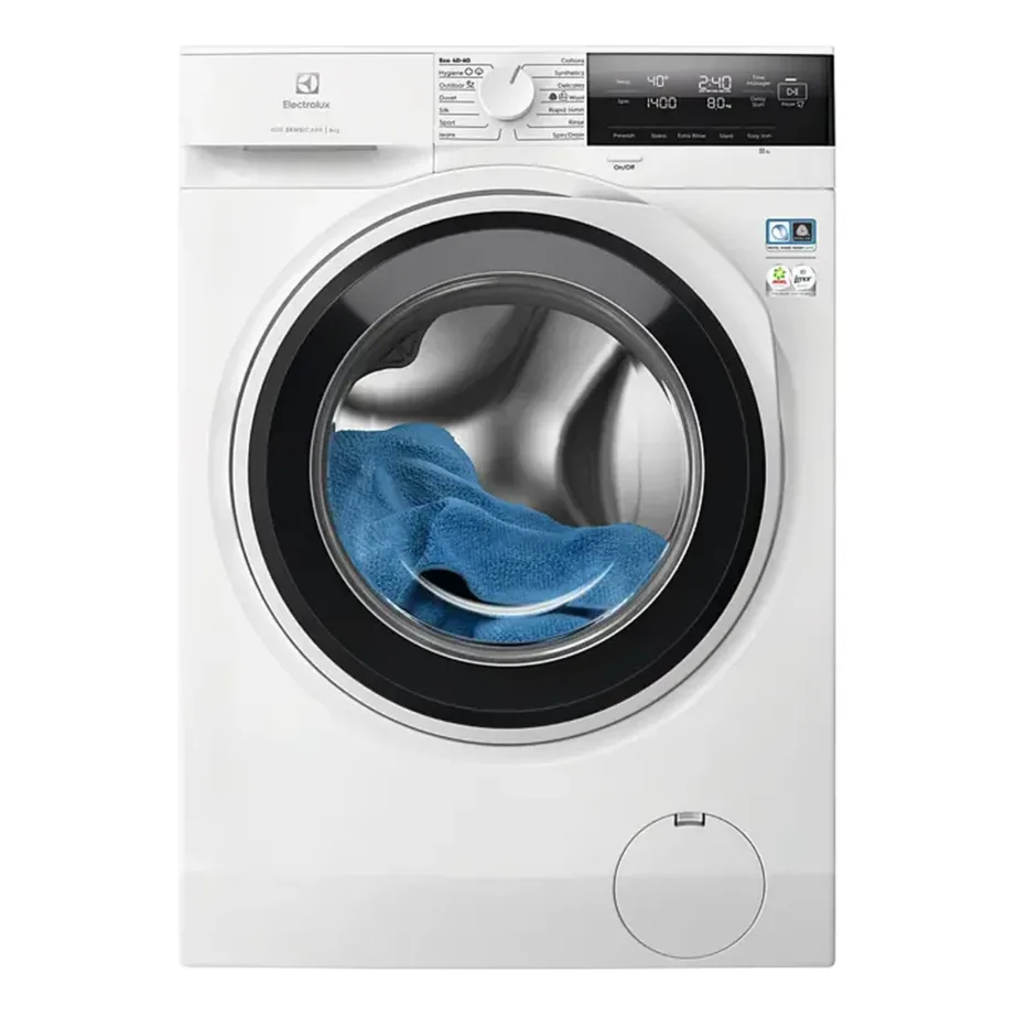 Eeslaetav pesumasin SensiCare ja auruprogrammiga Electrolux EW6F3484E, 8 kg, 1400 p/min, A energiaklass, vabaseseisev, valge, 60 cm – 3