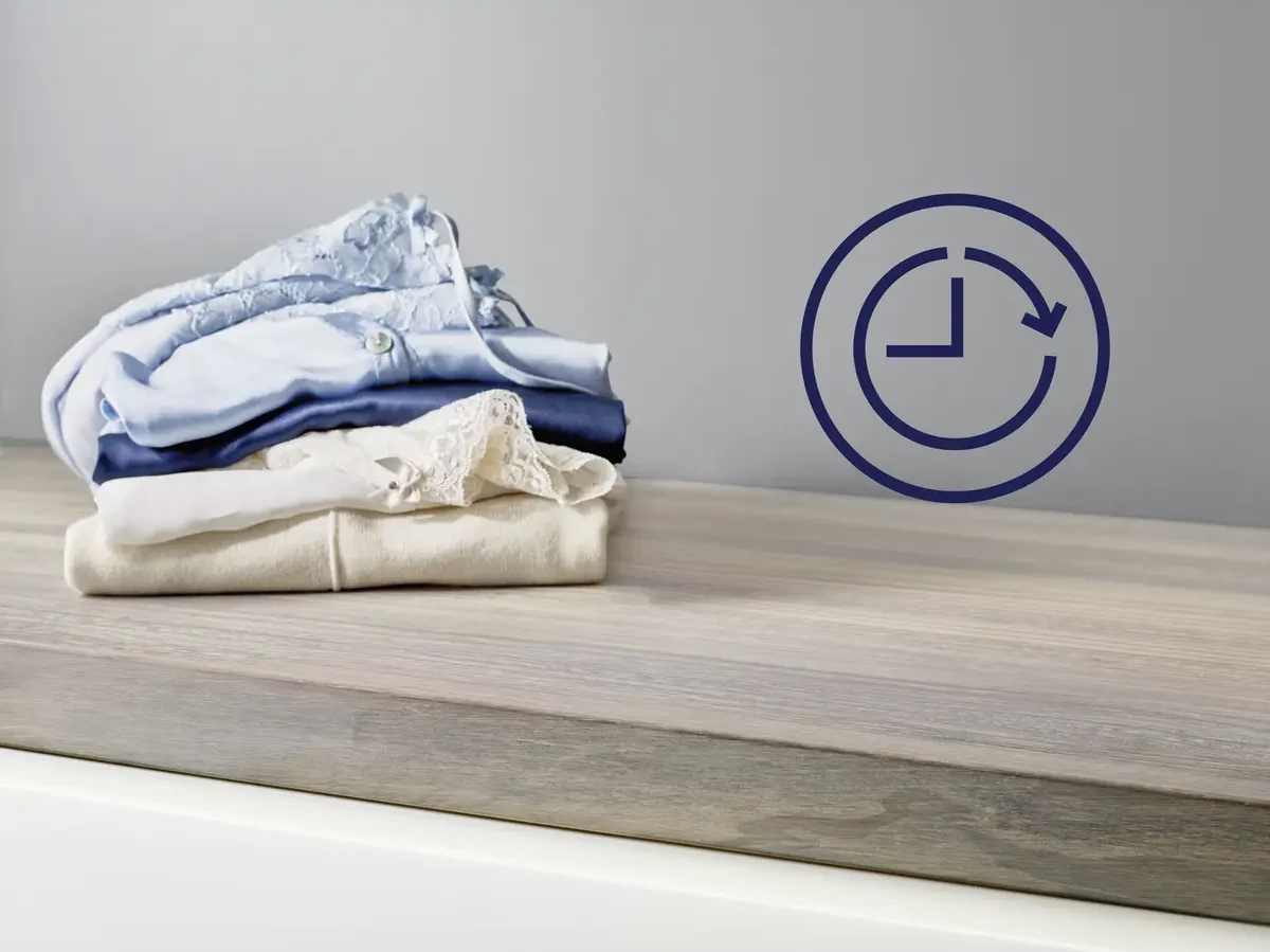 Edasilükatud start võimaldab valida sobiva pesutsükli algusaja