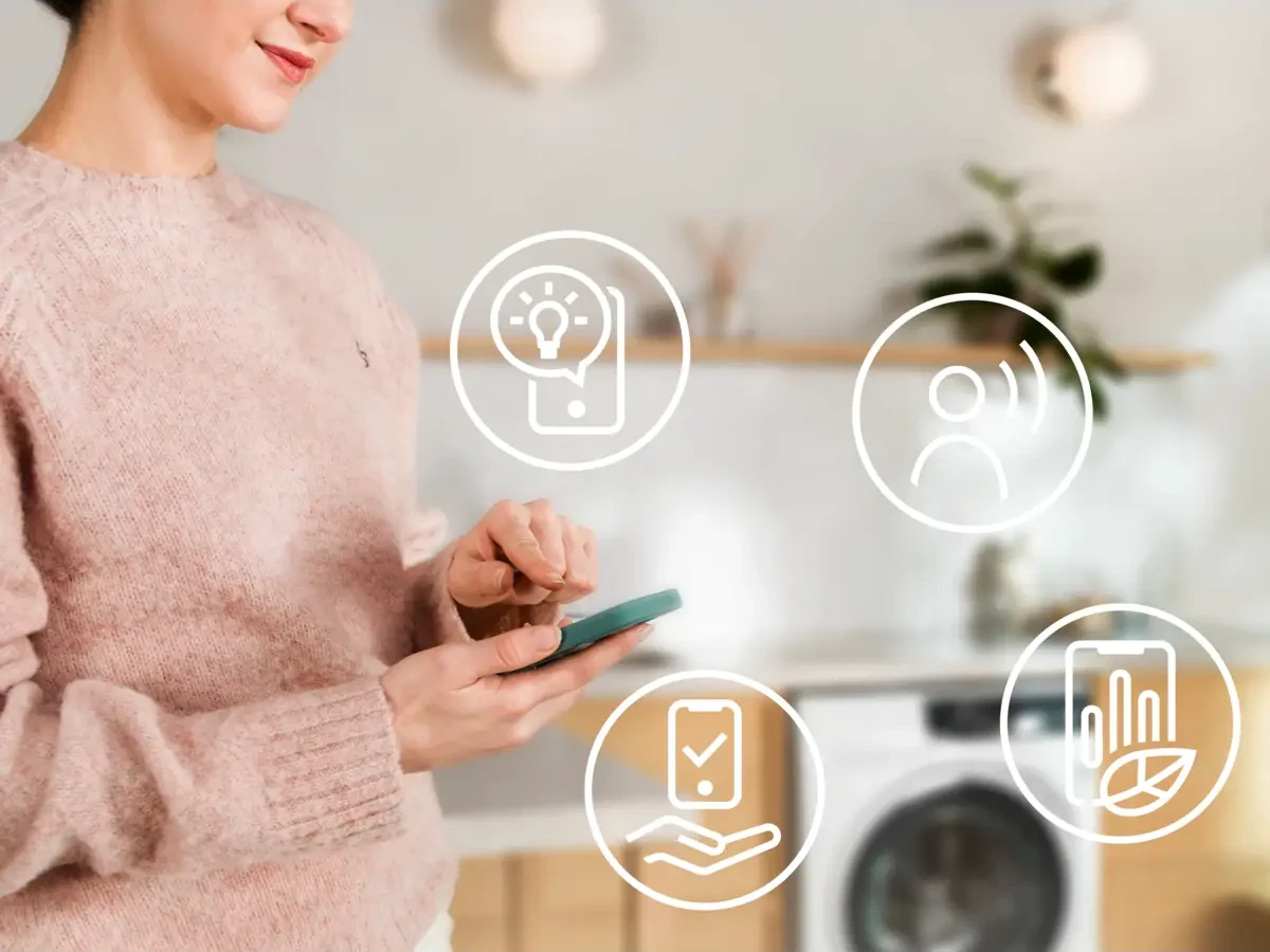 Nutika Electrolux pesumasina kaugjuhtimine rakenduse kaudu