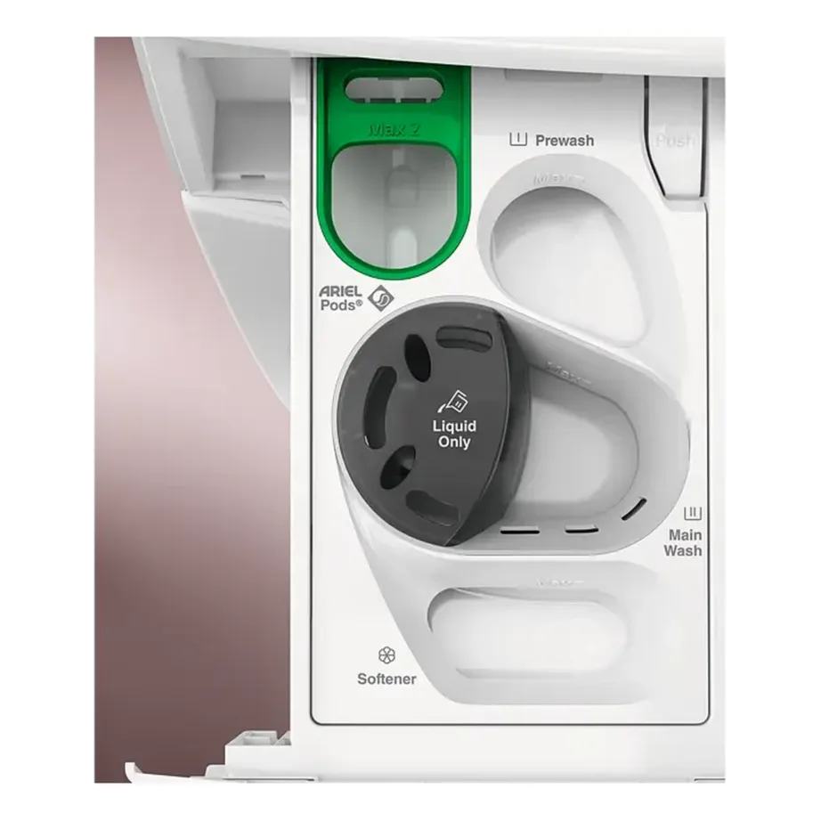 Esikülglaetav auruprogrammiga pesumasin Electrolux EW7F5612SQE, 10 kg, 1600 p/min, A-klassi energiatõhusus, UniversalDose pesuvahendisahtel, Wi-Fi, valge, 60x85x66 cm – 9