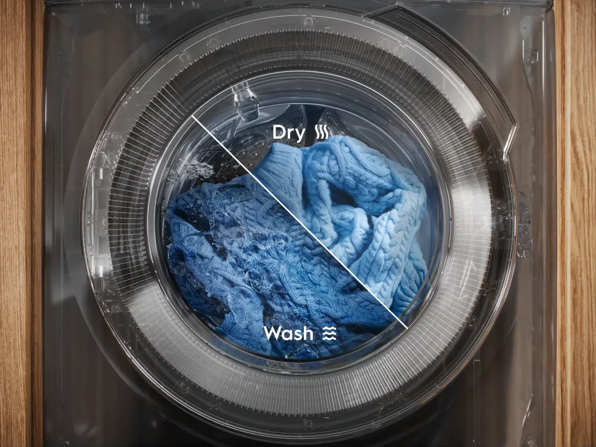 Electrolux EW7W2682E DualCare ja Woolmark Blue villaste rõivaste pesuks ja kuivatamiseks