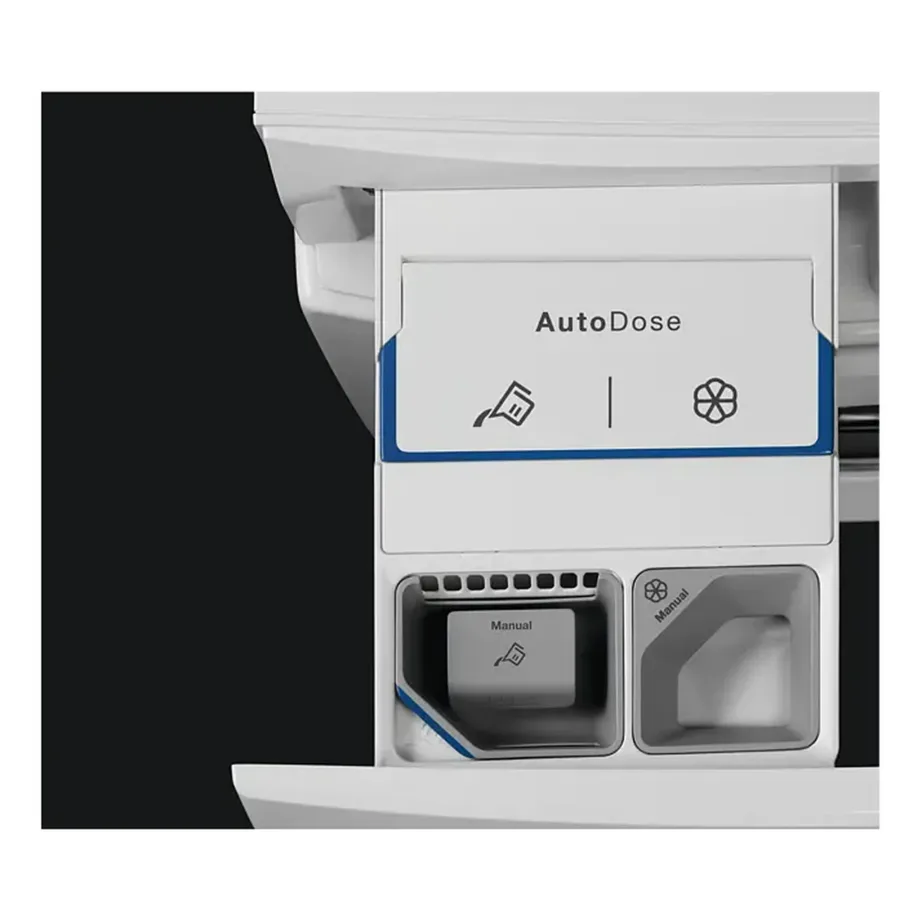 10 kg A-klassi esiklaaditav pesumasin Wi-Fi ja auruprogrammiga ELECTROLUX EW8F5417SACE, 1400 p/min, AutoDose, SteamRefresh, 60 cm lai, 72 dB, valge – 10