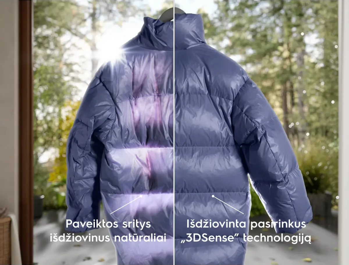 3DSense tehnoloogiaga kuivatatakse ühtlaselt tekke ja sulejopesid