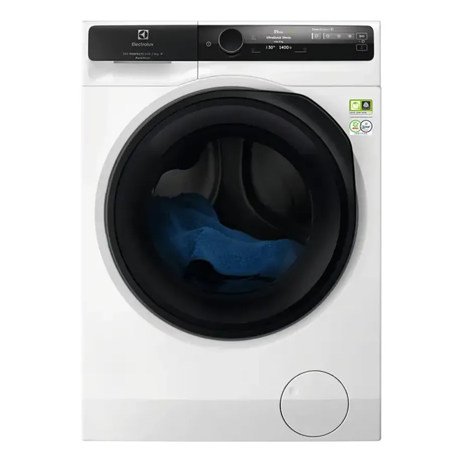11 kg esiklaadimisega pesumasin A-klassi ELECTROLUX EW9F7607WCE, 1600 p/min, 60 cm, valge, PureWash Softwater, auruprogramm, Wi-Fi – 5
