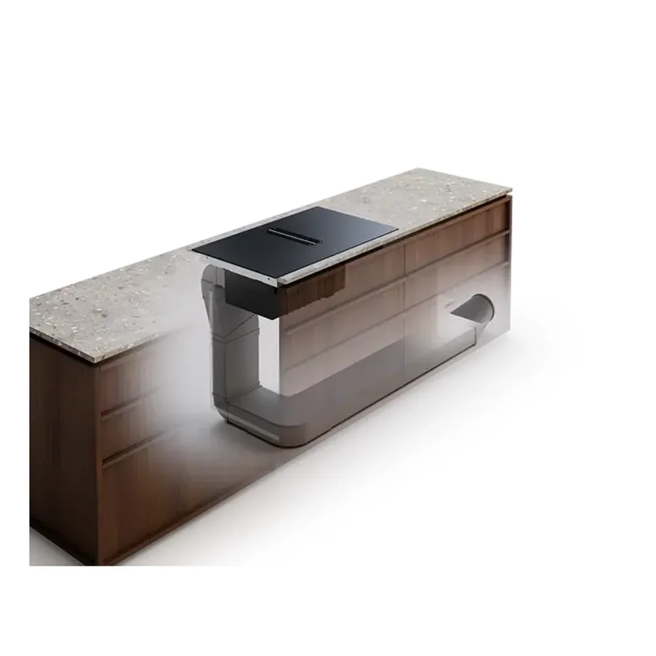 Induktsioonpliidiplaat integreeritud õhupuhastiga ELECTROLUX KCC84453CK, 80 cm, 4 tsooni, 7200 W, 2xBridge, A+ energiaklass, must, tööpinna- või süvistatav paigaldus – 9