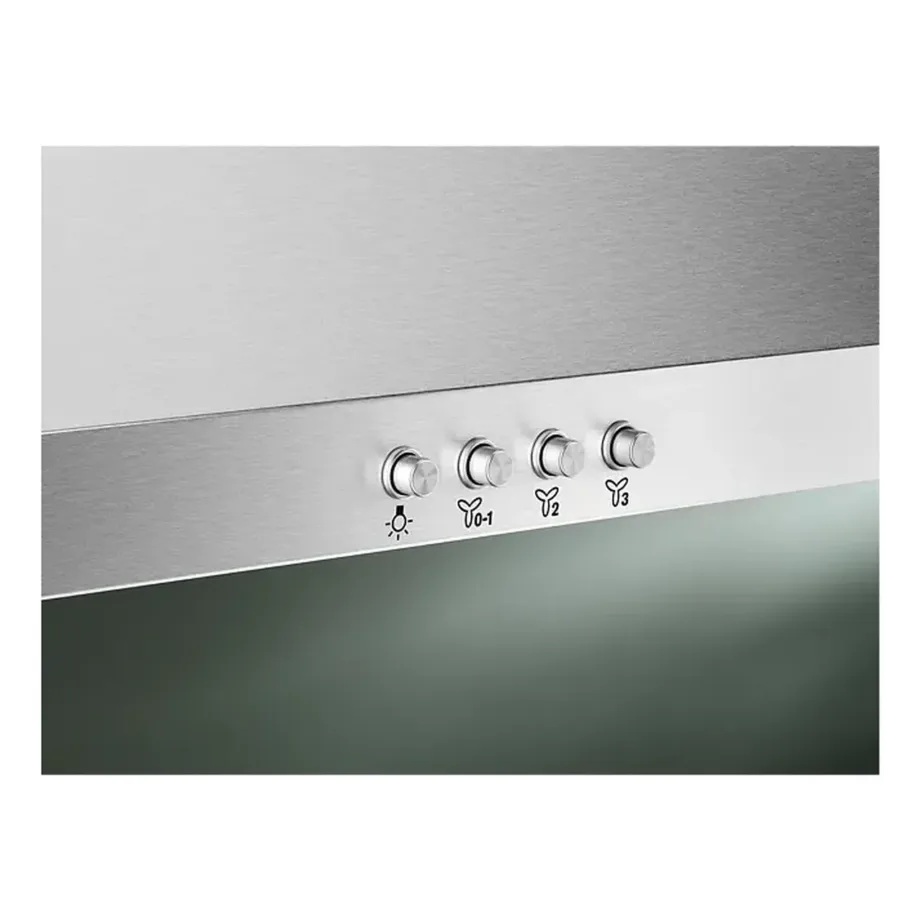 Seinale paigaldatav köögikubu LED-valgustusega ELECTROLUX LFC316X, 60 cm, korstnatüüpi, roostevaba, väljatõmme 420 m³/h, mehhaaniline juhtimine, Ø150 mm toru, pestav rasvafilter – 12