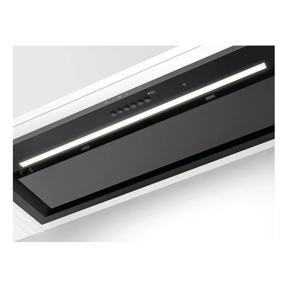 Integreeritav õhupuhasti AutoSensega ELECTROLUX LFG818K, 80 cm, LED, kuni 650 m³/h, A-kl, duct out, must, toru 150 mm – 8