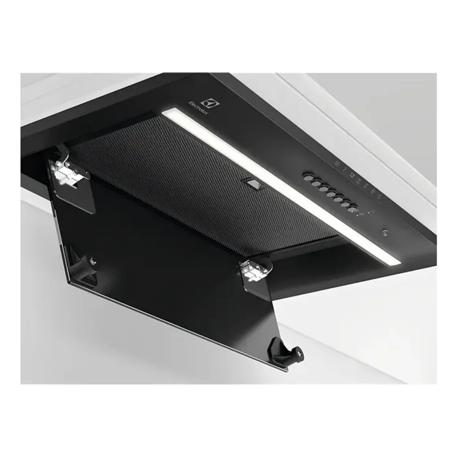Integreeritav õhupuhasti AutoSense ja LED-valgustusega ELECTROLUX LFG825K, 55 cm, kuni 650 m3/h, energiaklass A, juhtmevaba ühendus pliidiplaadiga, must – 7