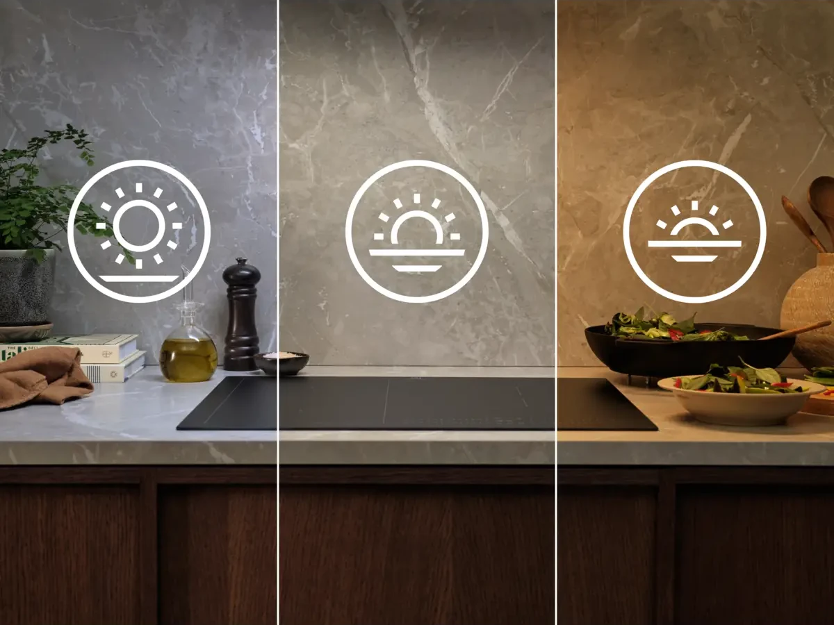 Electrolux LFG825K Perfect Illumination LED-valgustus valgustab kogu keedupinna