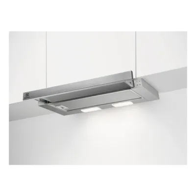 Integreeritav väljatõmmatav õhupuhasti Electrolux LFP226S, 60 cm, kanaliga ühendatav, õhuhulk 150–330 m³/h, LED