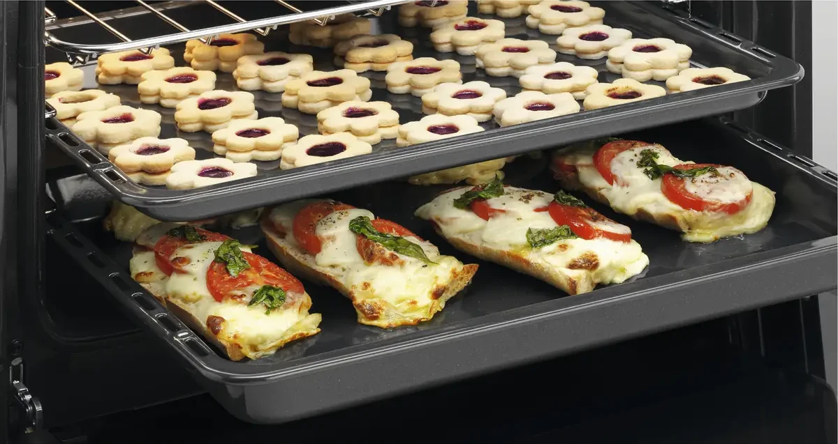 Mitmetasemeline küpsetamine tänu pöördõhule ja lisaküttekehale