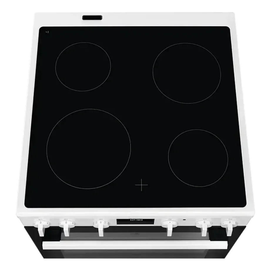 Elektripliit klaaskeraamilise keedupinna ja AirFry ahjuga ELECTROLUX LKR64023AW, 60 cm, 73 L, 4 keedutsooni, pöördõhk, Aqua Clean, LED taimer, A-klass, valge – 6