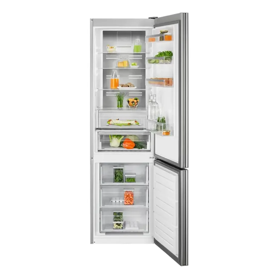 Külmik-sügavkülmik NoFrost ühtlase õhuringlusega ELECTROLUX LNT7ME36G2, alumise sügavkülmaga, 266/101 L, inverterkompressor, 38 dB, E-kl, LED-valgustus, valge klaas, 201×59.5×66.2 cm - 8