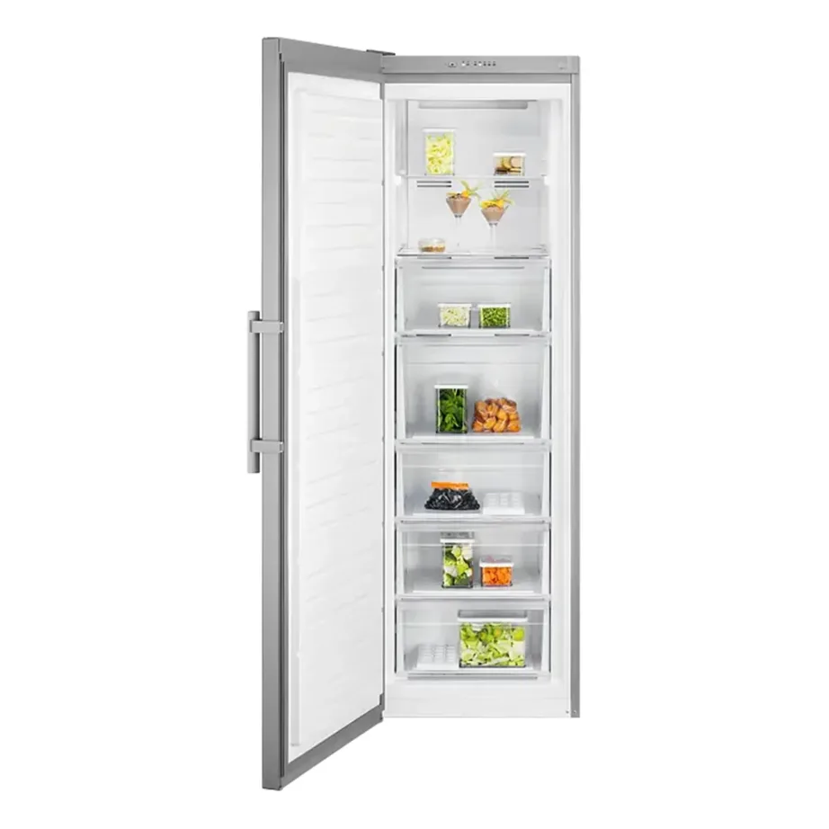 No Frost sügavkülmik Electrolux LUT6NE28U, 280 l, eraldiseisev, 60 cm lai, terasest, inverterkompressor, FastFreeze, E energiaklass, 42 dB – 6