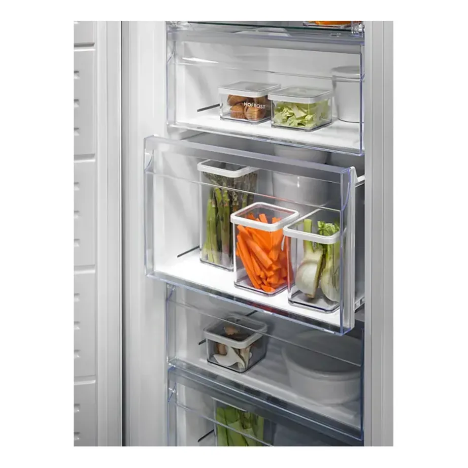 No Frost sügavkülmik Electrolux LUT6NE28U, 280 l, eraldiseisev, 60 cm lai, terasest, inverterkompressor, FastFreeze, E energiaklass, 42 dB – 9