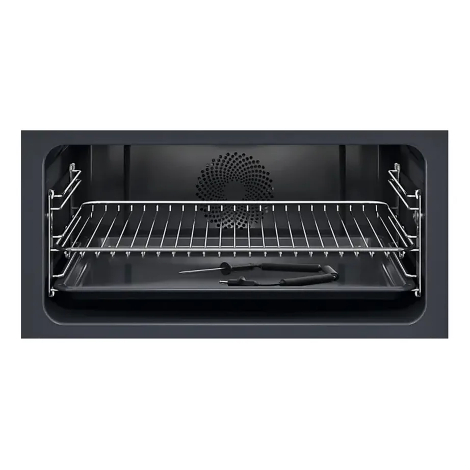 Integreeritav kompaktne kombiahi mikrolainefunktsiooniga ELECTROLUX LVL8E09Z, 44 L, 45 cm, 60 cm, must klaas, 1000 W mikrolaine, 1900 W grill, pöördõhk, puutetundlik TFT-ekraan, toidutermomeeter – 6