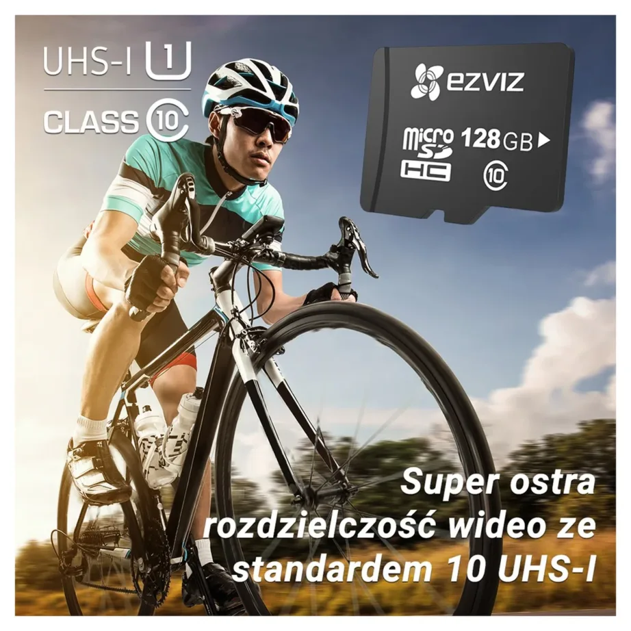 EZVIZ CS-CMT-CARDT64G-D 32 GB microSDXC UHS-I U3 Class 10 must mälukaart, 90 MB/s lugemis- ja 50 MB/s kirjutamiskiirus, veekindel ja põrutuskindel - 6