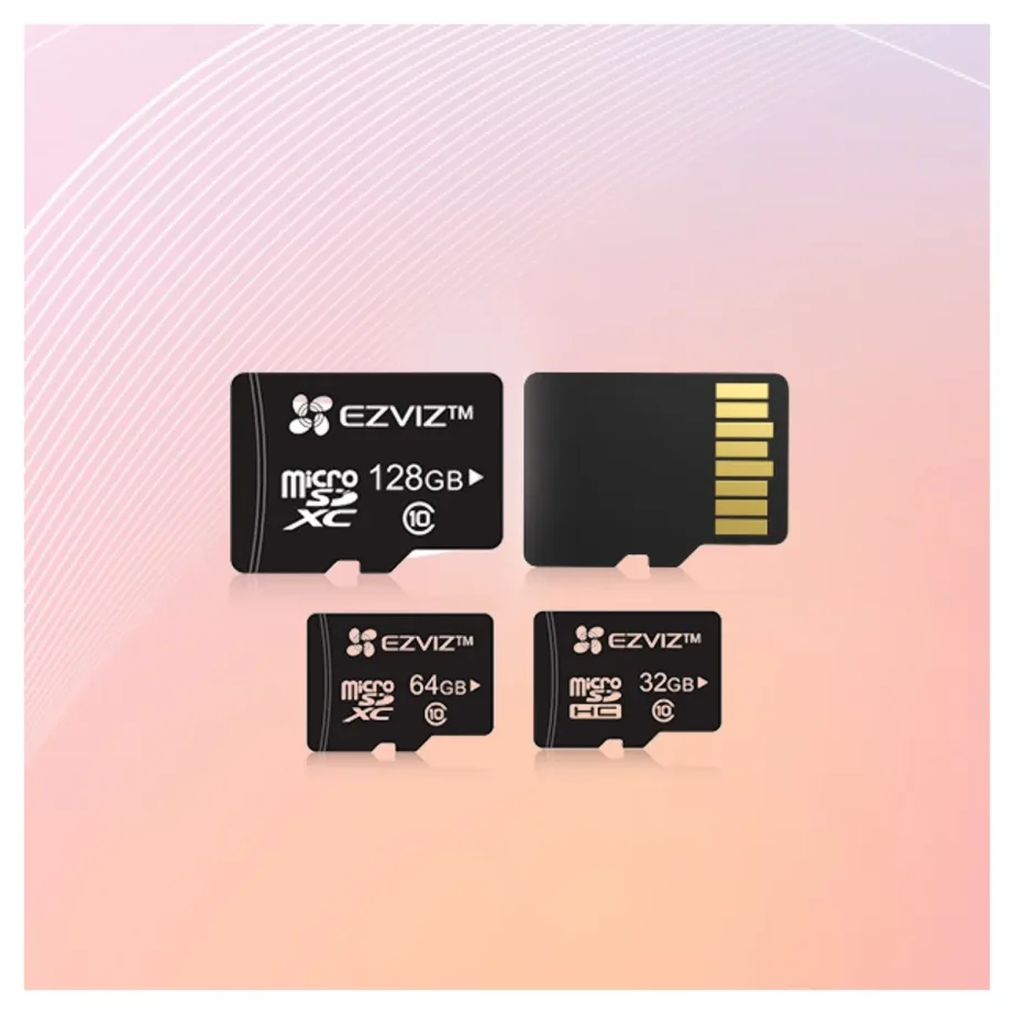 EZVIZ CS-CMT-CARDT64G-D 32 GB microSDXC UHS-I U3 Class 10 must mälukaart, 90 MB/s lugemis- ja 50 MB/s kirjutamiskiirus, veekindel ja põrutuskindel - 9