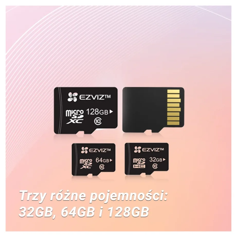 EZVIZ CS-CMT-CARDT64G-D 32 GB microSDXC UHS-I U3 Class 10 must mälukaart, 90 MB/s lugemis- ja 50 MB/s kirjutamiskiirus, veekindel ja põrutuskindel - 10
