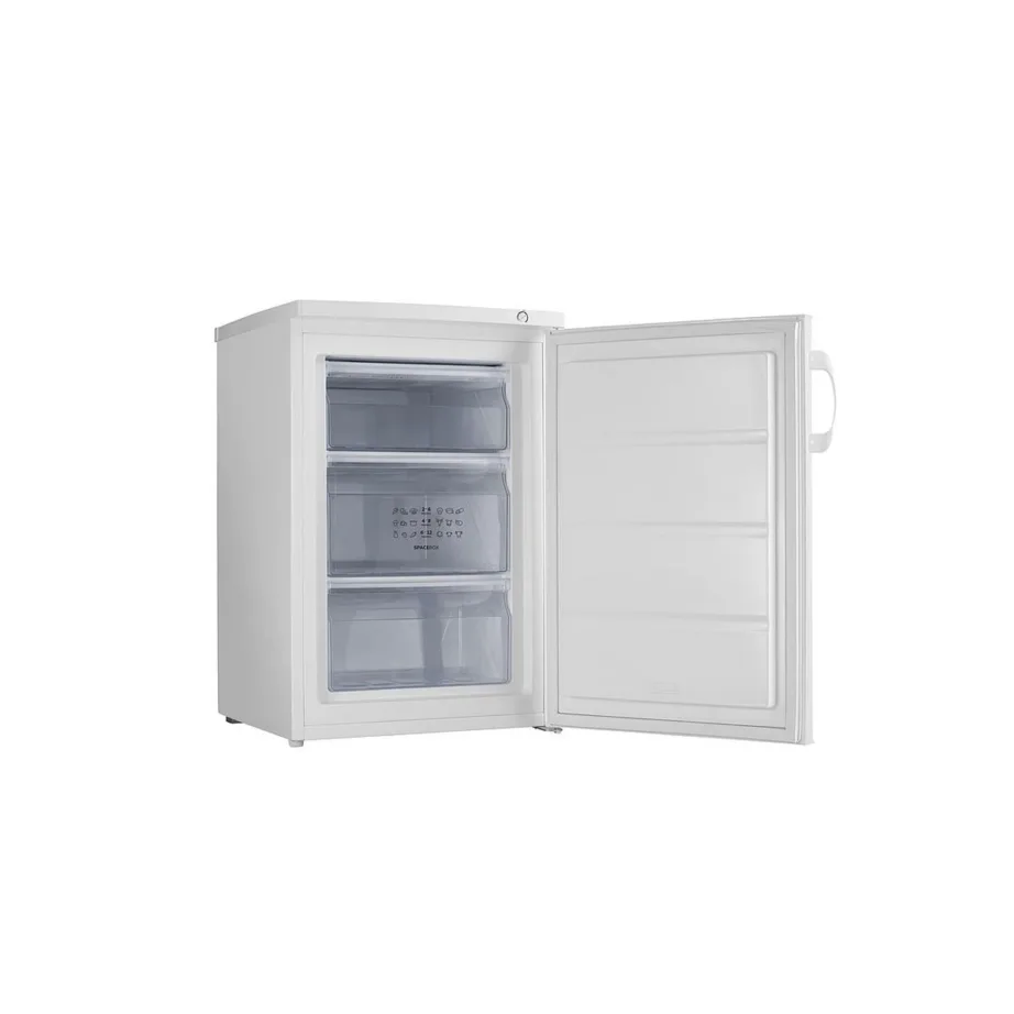 Kompaktne püstine sügavkülmik 86 l GORENJE F492PW, vabaltseisev, energiaklass E, 3 sahtlit, 40 dB, mehaaniline juhtimine, staatiline jahutus, Eco režiim, pööratav uks, K 84,5 cm, L 56,2 cm, S 57,9 cm